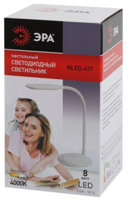 Настольная лампа Uniel NLED-477-8W-BK Black