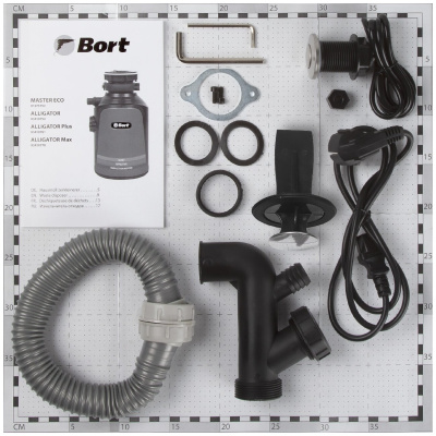 Измельчитель пищевых отходов Bort Alligator Plus (93410761)