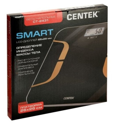 Весы напольные CENTEK CT-2431 Smart