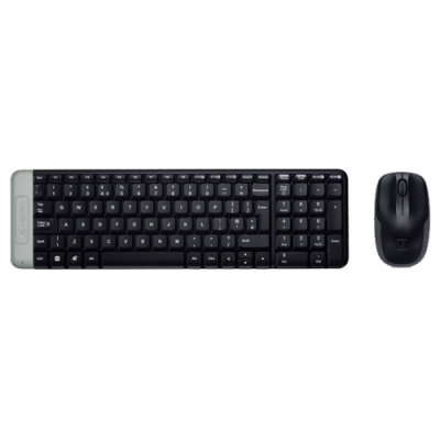 Клавиатура и мышь Logitech MK220 Black USB