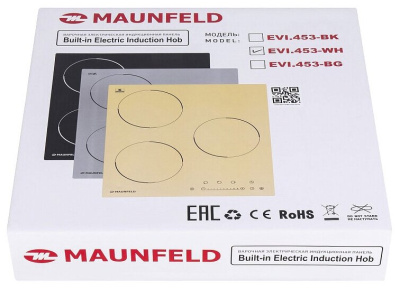 Индукционная варочная поверхность Maunfeld EVI.453-WH