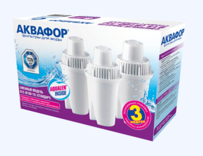 Картридж Аквафор В100-15 (комплект из 3-х шт.) для кувшина