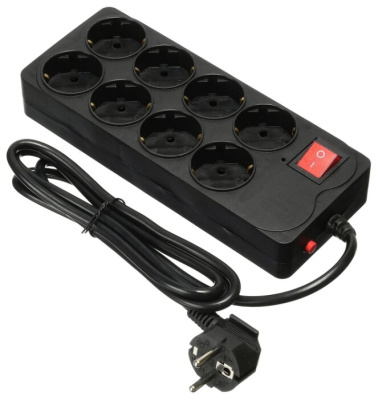 Сетевой фильтр Buro 800SH-3-W 3м (8 розеток) White