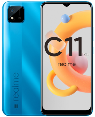 Смартфон Realme C11 2021 2/32GB Lake Blue