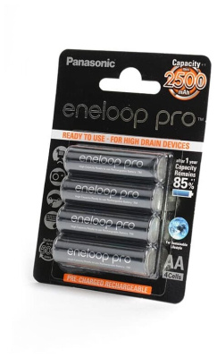 Аккумулятор Panasonic Eneloop PRO AA2500 mAh/1BL-2шт