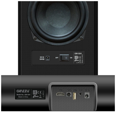 Саундбар Ginzzu GM-504
