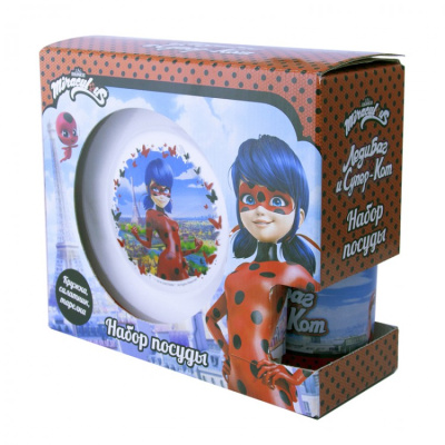 Набор для завтрака ND Play Stor "Леди Баг и Супер Кот" Бабочки 284 628