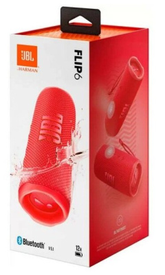 Портативная акустика JBL Flip 6 Red