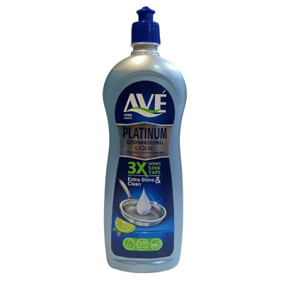 Средство для мытья посуды AVE PLATINUM "Лимон" 750г.