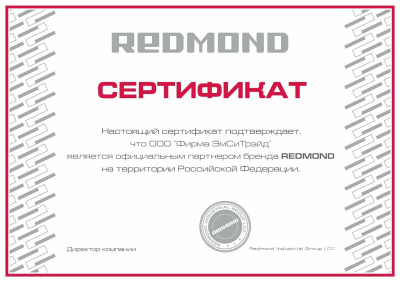 Кофемолка REDMOND RCG-M1608 Серый/металл