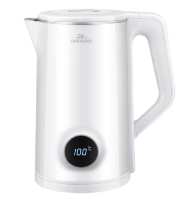 Чайник Добрыня DO-1265 Белый