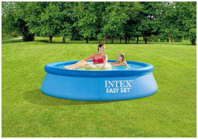 Бассейн надувной Intex 28106 Easy Set (244x61см, 1942л.)