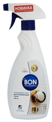 Чистящее средство Bon BN-175 500мл для нержавеющей стали