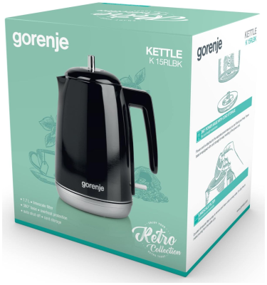 Чайник Gorenje K15RLBK