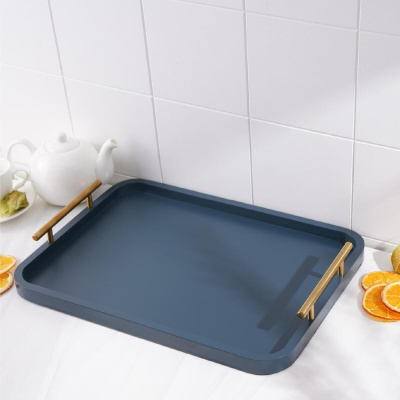 Поднос с ручками Magistro Garona 40х29,5 см бамбук 7534687