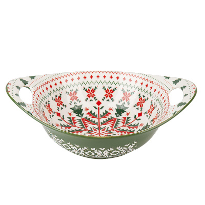 Салатник Nouvelle Home Север 22,5х15х6,5 см зеленый 0860680