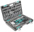 Набор инструментов STELS 1/4", 3/8", 1/2", Cr-V, S2, пластиковый кейс 14114 (151 предм.)