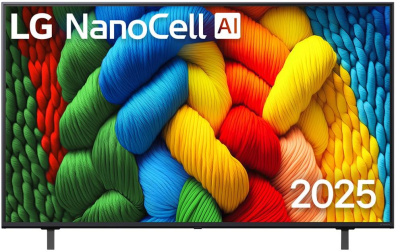 ЖК-телевизор, NanoCell LG 55NANO80A6B (ПИ)