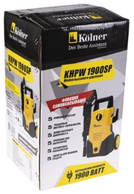 Мойка высокого давления Kolner KHPW1900SP + Автошампунь 1 л