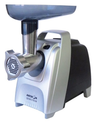 Мясорубка Аксион М 62.02 черно-серебристый