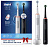 Набор электрических зубных щеток ORAL-B Pro 3 (3900) Duo/D505.523.3H Черная+Белая 3 режима тип 3772