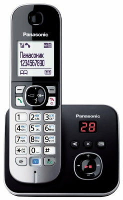 Радиотелефон Panasonic KX-TG6821RUB