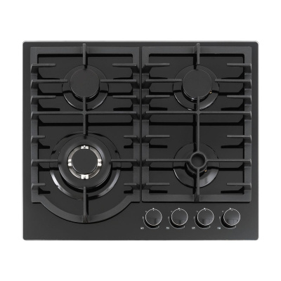 Газовая варочная поверхность Manya GG611B черные ручки