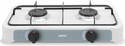 Настольная газовая плита CENTEK CT-1524 белая