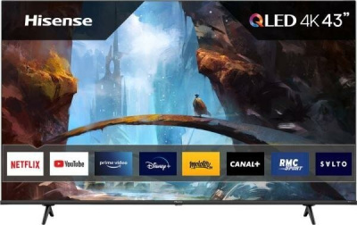ЖК-телевизор, QLED Hisense 43E7HQ (ИМП)