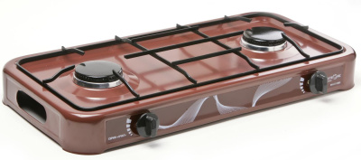 Настольная газовая плита Maxtronic MAX-AO-002SB Коричневая