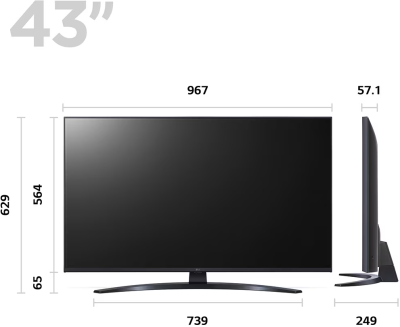 ЖК-телевизор LG 43UR81006LJ