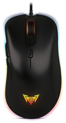 Мышь CROWN CMGM-904 RGB (USB) Black