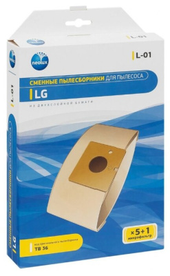 Пылесборник бумажный Neolux L-01 (LG TB-36)