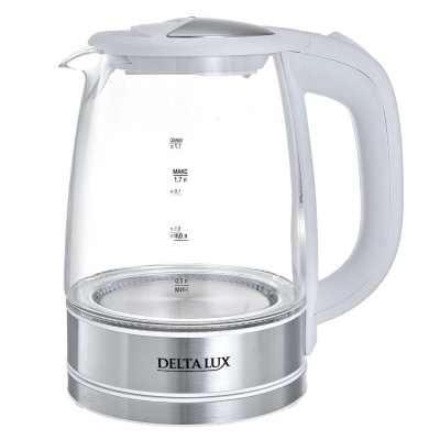 Чайник Delta lux DL-1204W Белый