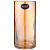 Ваза Muza Cracle Amber 25 см 380-630