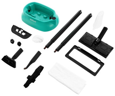 Пароочиститель Kitfort KT-9102-3 бирюзовый