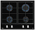Газовая варочная поверхность Teka GZC 64300 XBN BLACK