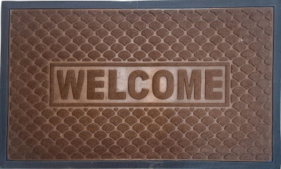 Коврик Graily Harmony придверный 60*90 см коричневый GR-har6090-1w