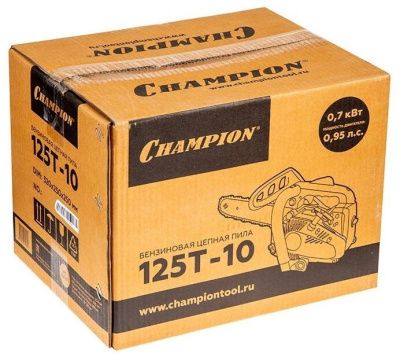 Бензопила CHAMPION 125T-10