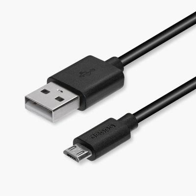 Кабели, разъемы, переходники Deppa USB - microUSB (72103) 1.2 м Black