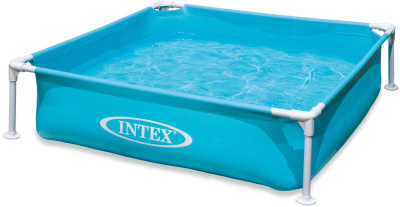 Бассейн каркасный Intex 57173NP 122x122x30см. (в коробке)