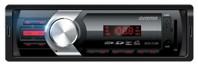 Автомагнитола Digma DCR-210R