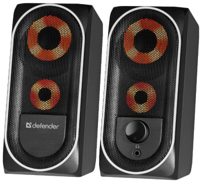 Компьютерная акустика 2.0 Defender Solar 4 Black