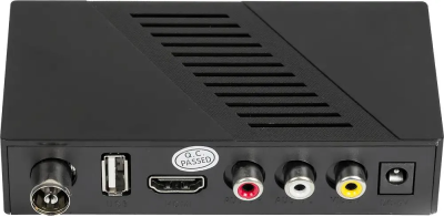 Ресивер DVB-T2 Hyundai H-DVB420 черный