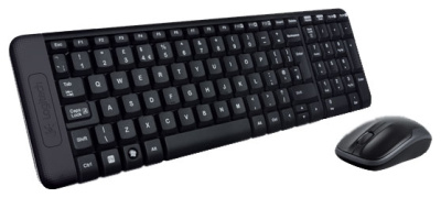 Клавиатура и мышь Logitech MK220 Black USB