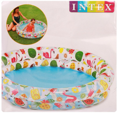 Бассейн надувной Intex 59421NP "Фрукты" (122 х 25 см)