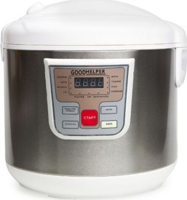 Мультиварка GOODHELPER МС-5111 металл/белый