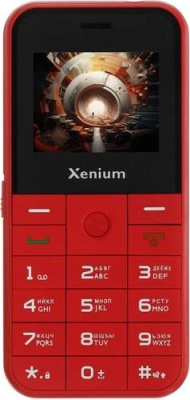 Мобильный телефон XENIUM X718 Red