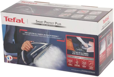 Утюг Tefal FV6872E0 синий/серебряный