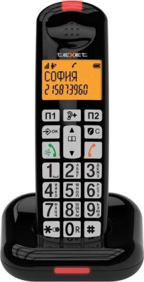 Радиотелефон teXet TX-D7855A черный